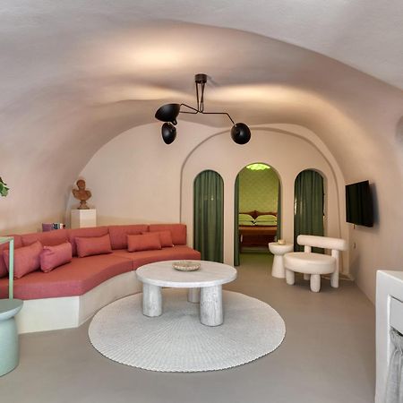 Hermes Cave House By Oias Local Cave Houses Exteriér fotografie